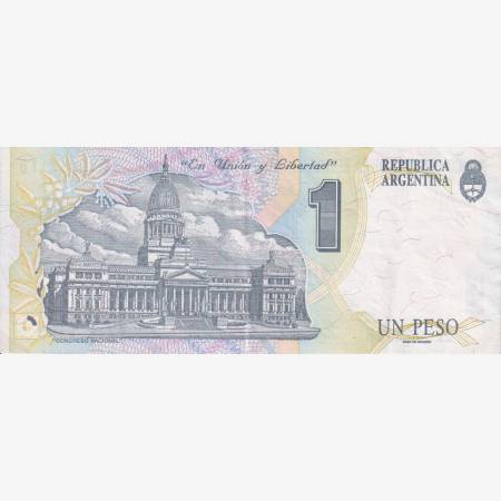 Argentina 1 peso 1992-94.  P339