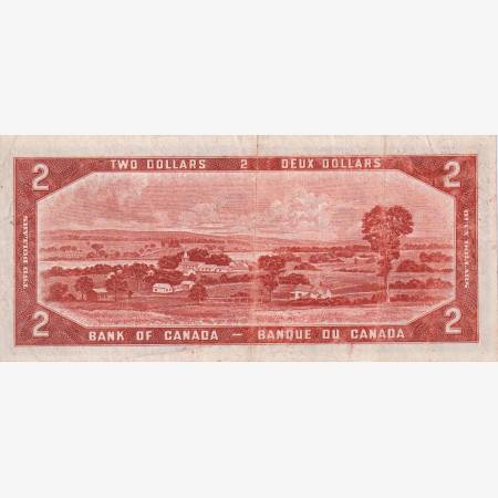 Kanada 2 dollár 1954.  P 76