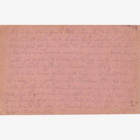 I.Vh.1916. Tábori Postai Levlap. TP. 113  No I./21