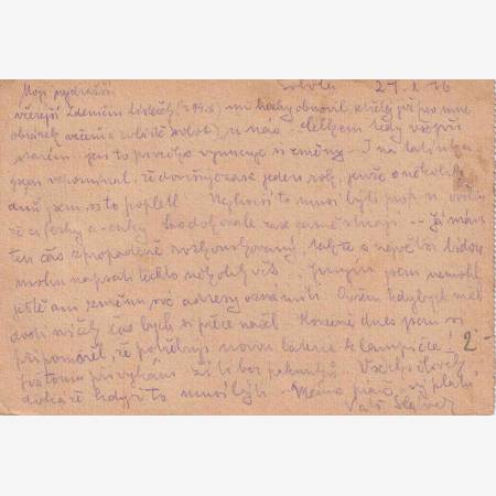 I.Vh.1916. Tábori Postai Levlap. TP. 110  No 45