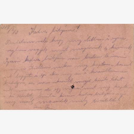I.Vh.1916. Tábori Postai Levlap. TP. 298  Nr. 2