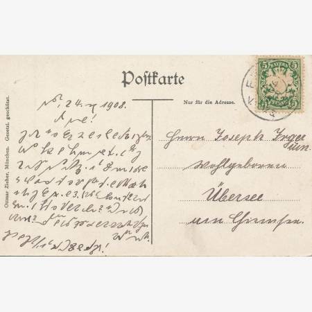Németország Freising  1908.