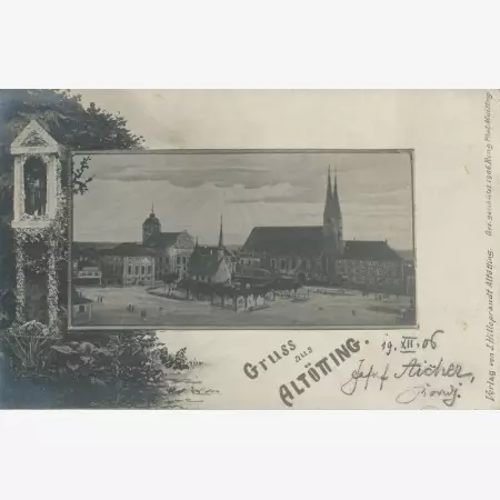 Németország Gruss aus Altötting  1906.