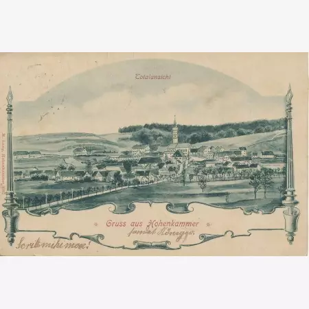 Németország Gruss aus Hohenkammer  1902.