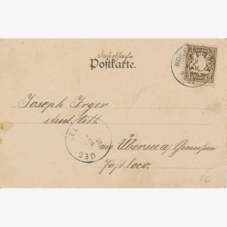Németország Gruss aus Hohenkammer  1902.