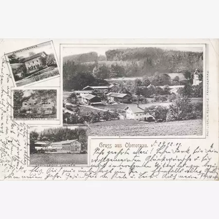 Németország Gruss aus Oberornau  1911.