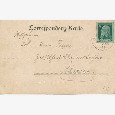 Németország Gruss aus Oberornau  1911.