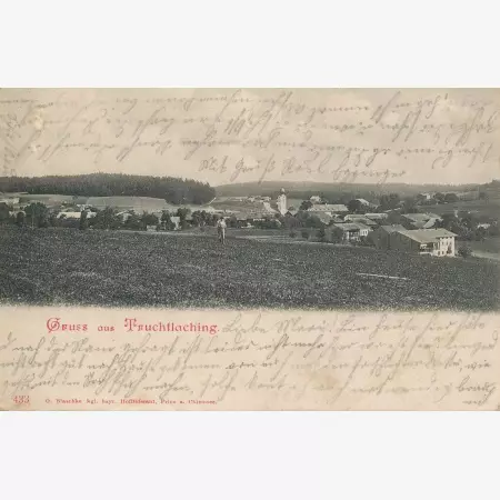 Németország Gruss aus Truchtlaching  1911.
