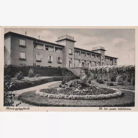 Hévíz-gyógyfürdő M.kir. Posta üdülőháza 1938