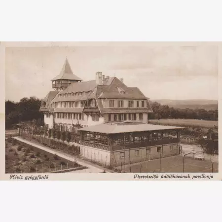 Hévíz-gyógyfürdő Tisztviselők üdülőháza 1939