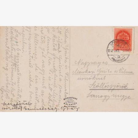 Hévíz-gyógyfürdő Sétány a fürdőbejárattal 1943