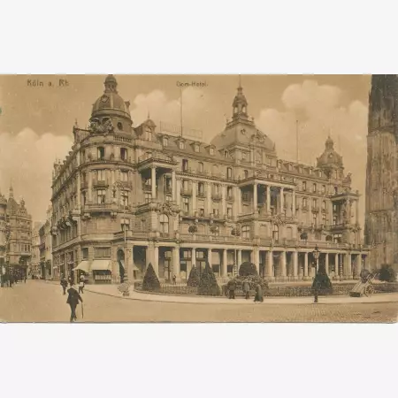 Németország Köln Dom-Hotel 1912.