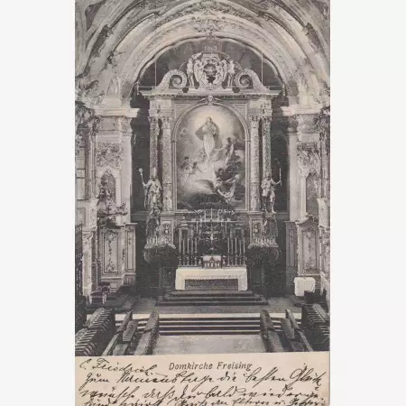 Németország Freising dóm 1916.