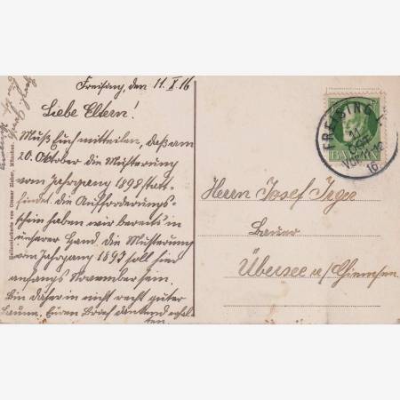 Németország Freising  1916.