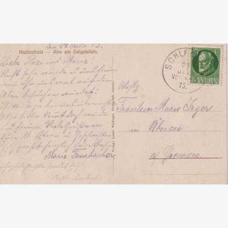 Németország Haidenholz-Alm 1915