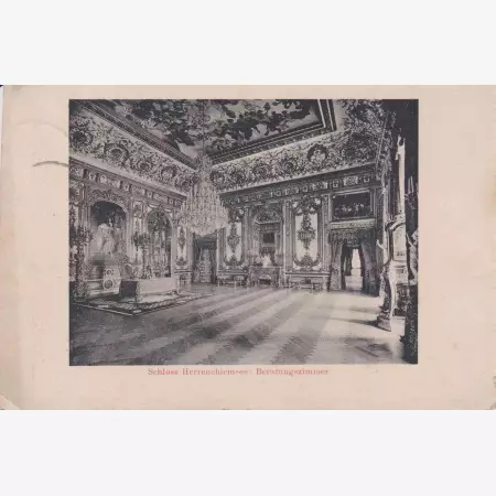 Németország Herrechiemsee-i kastély 1912.