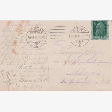 Németország Mallersdorf kolostor 1920.
