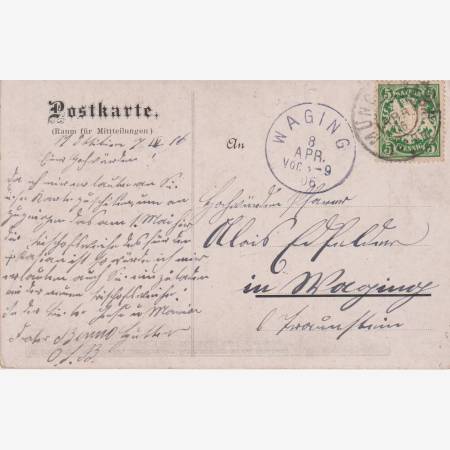 Németország Szent Ottilia bencés templom 1906.