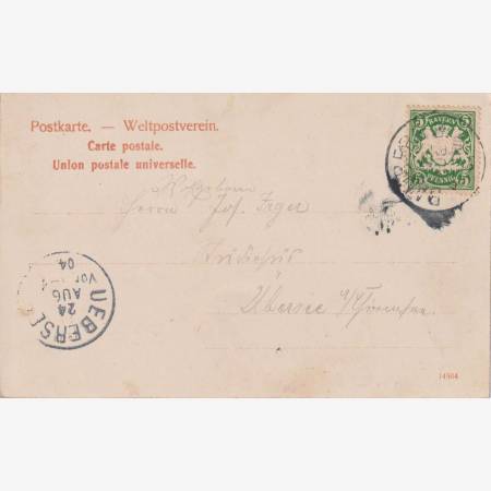 Németország Würzburg dom 1904.