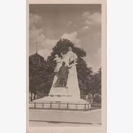 Nyíregyháza Kossuth szobor 1955
