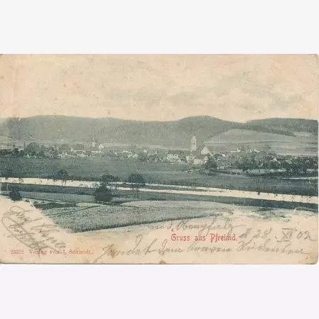 Németország Pfreimd 1902.
