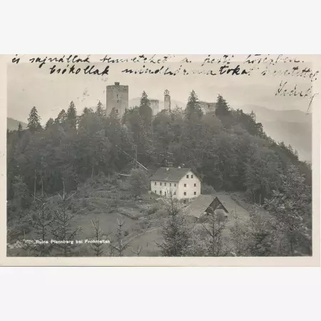 Ausztria Pfannberg várrom 1927.
