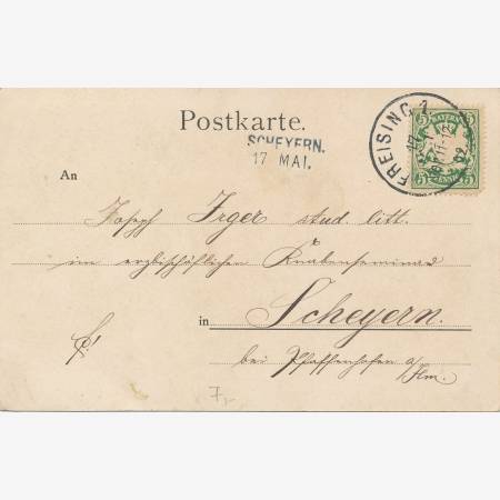 Németország Freising  1917.