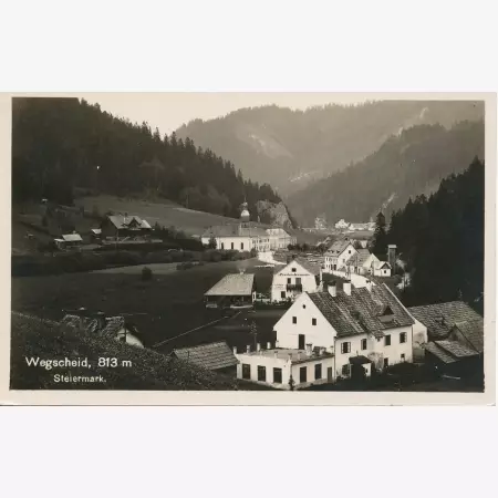 Ausztria Wegscheid 813m  1929.