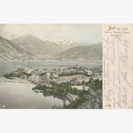 Ausztria Zell am See Salzburg 1904.