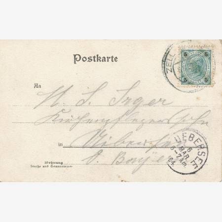 Ausztria Zell am See Salzburg 1904.
