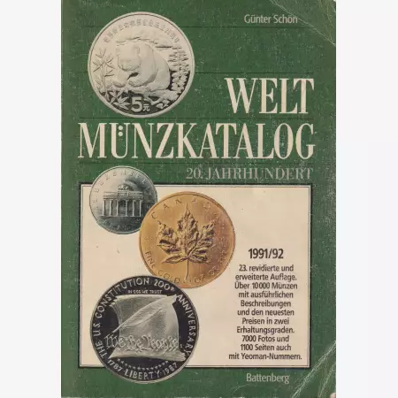 Welt Münzkatalog 20. jahrhundert