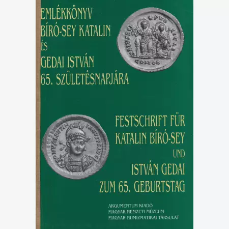Emlékkönyv Bíró-Sey Katalin és Gedai István 65. születésnapjára