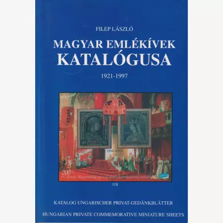 Magyar Emlékívek Katalógusa 1921-1997.