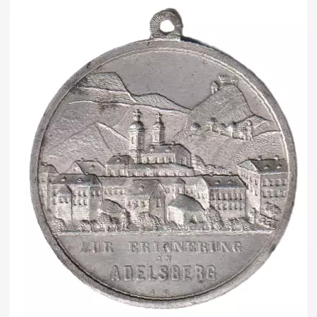 Adelsberg (Postojna) Szlovénia Zink ötv. 41,7mm