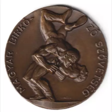 Manno Miltiades: Magyar Birkozó Szövetség Br. 60mm  86gr.