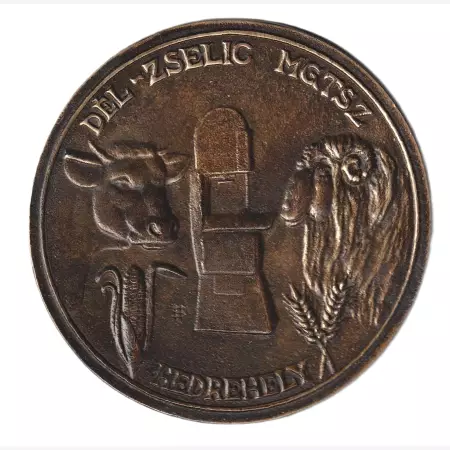 Dél-Zselic MGTSZ. Hedrehely  Br. 103mm  235gr