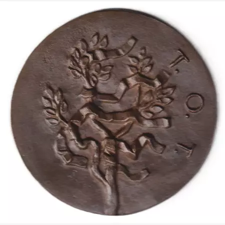 T.O.T. Kiváló Termelőszövetkezeti Munkáért Somogyi Árpád Br. 95mm  353gr.