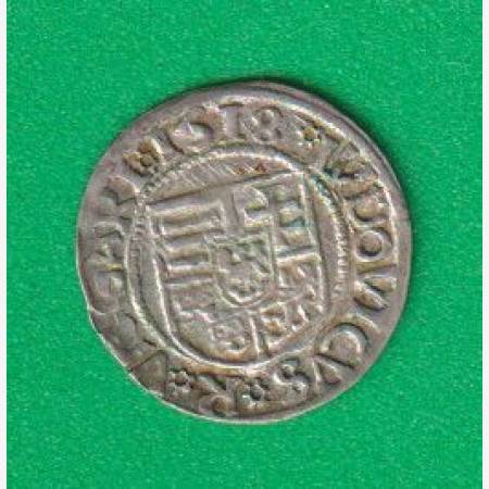 II.Lajos (1516-1526)  ÉH 673m 1518. K-G