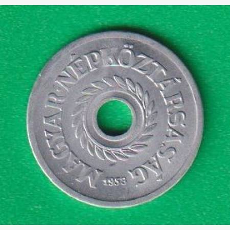 2 Fillér 1953. Alu. 18mm