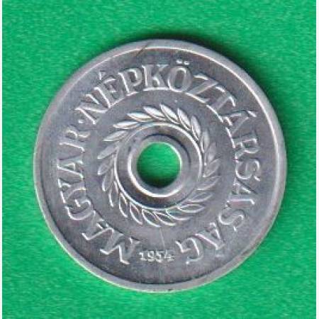 2 Fillér 1954. Alu. 18mm
