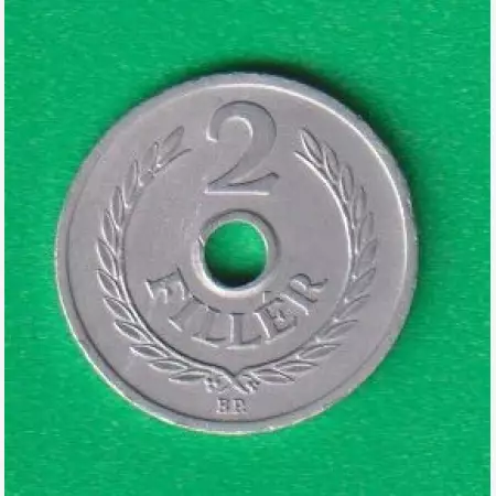 2 Fillér 1955. Alu. 18mm