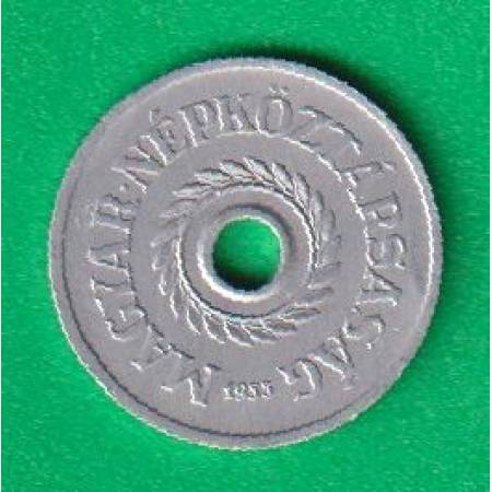 2 Fillér 1955. Alu. 18mm