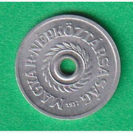 2 Fillér 1957. Alu. 18mm