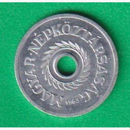 2 Fillér 1963. Alu. 18mm