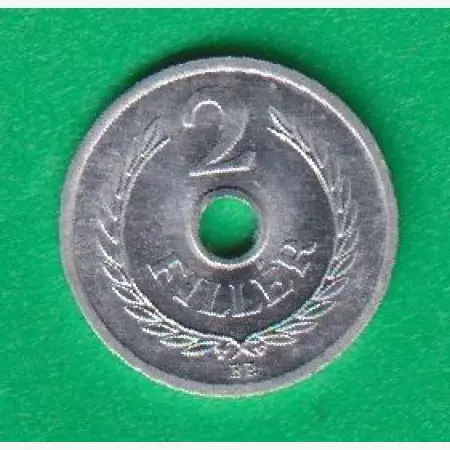 2 Fillér 1971. Alu. 18mm