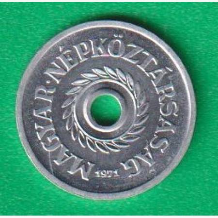 2 Fillér 1971. Alu. 18mm