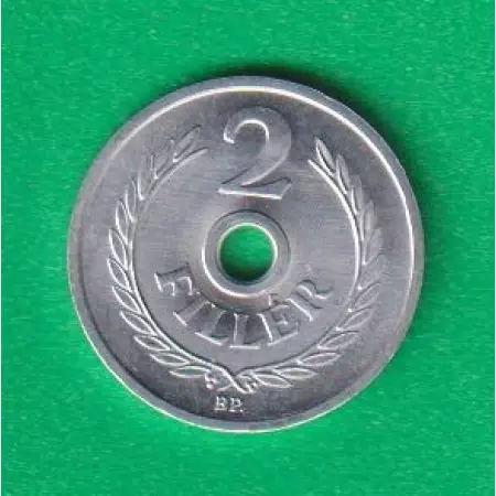 2 Fillér 1979. Alu. 18mm