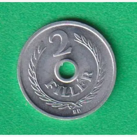 2 Fillér 1980. Alu. 18mm