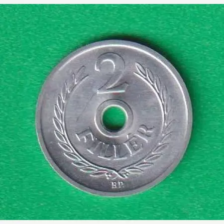 2 Fillér 1982. Alu. 18mm