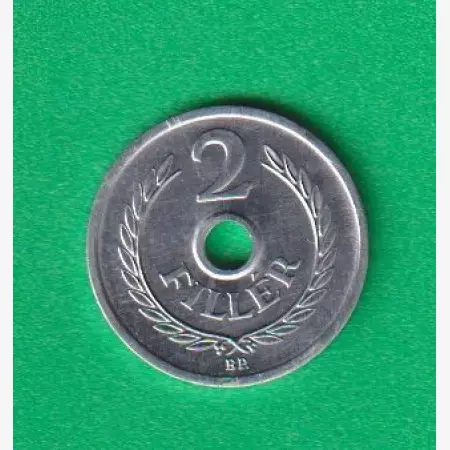 2 Fillér 1985. Alu. 18mm